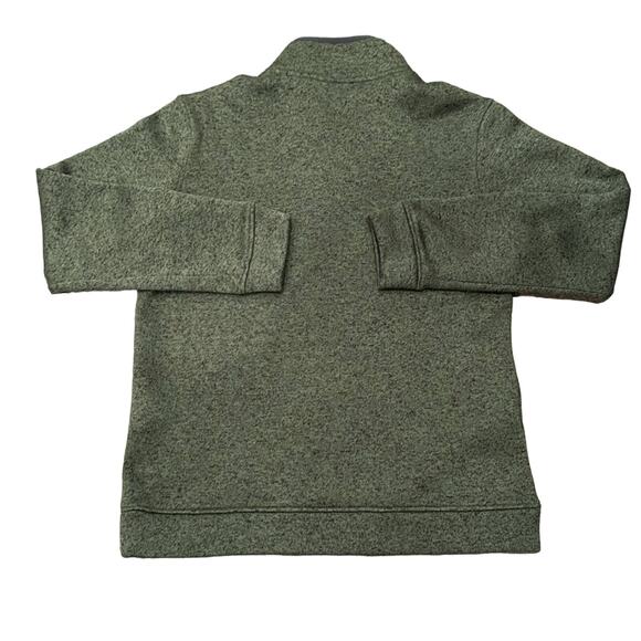 Eddie Bauer Men's Radiator Snap Button Fleece Pullover Green Heather Size M - Picture 3 of 8